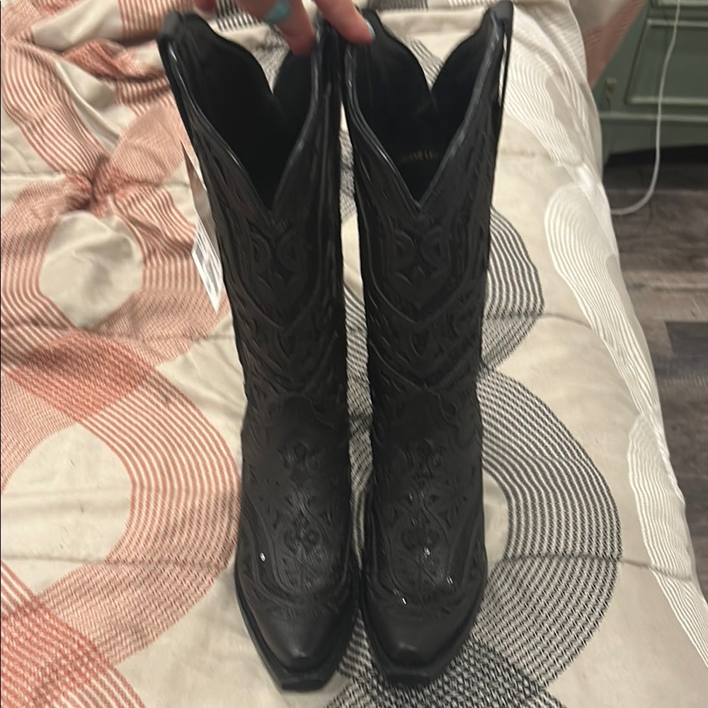New Black Western Women's Boots